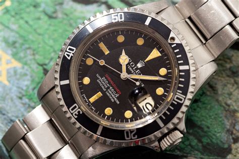 vintage Rolex red submariner